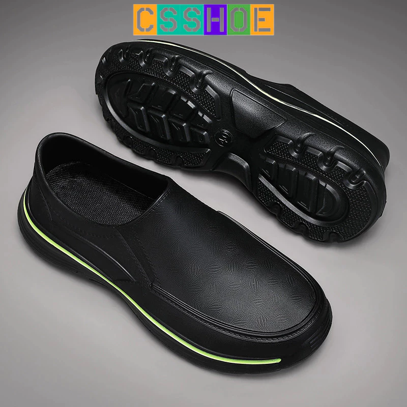 CSSHOE รองเท้าเชฟรองเท้าทำงานผู้ชาย กันลื่นกันน้ำ thumbnail 6