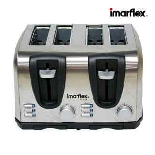 IMARFLEX_29 เครื่องปิ้งขนมปัง 4 แผ่น สแตนเลส  IF-374
