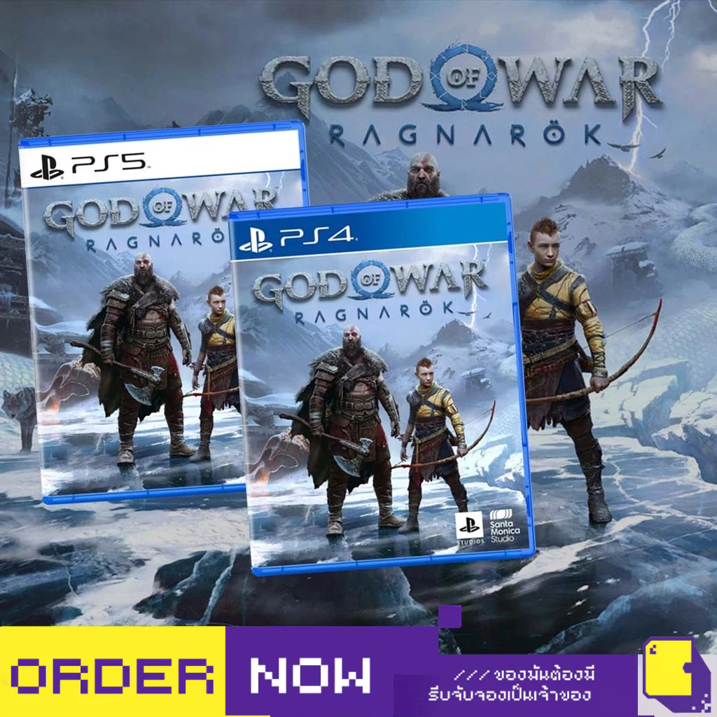 พร้อมส่ง | PlayStation™ PS4 / PS5 God Of War: Ragnarok (By ClaSsIC GaME)