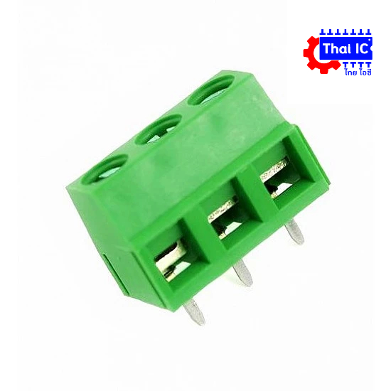 Screw Terminal Block 3 pin Connector 5.08mm 5ชิ้น