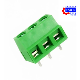 Screw Terminal Block 3 pin Connector 5.08mm 5ชิ้น