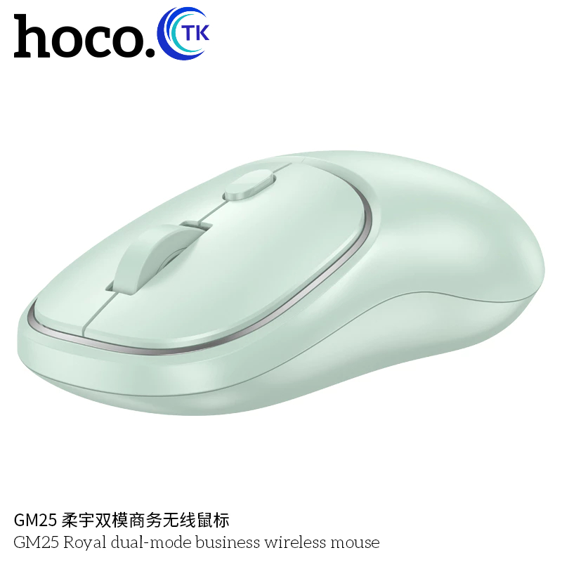 พร้อมส่งจากไทย‼️ HOCO GM25 เมาส์ไร้สาย เมาส์ mouse Wireless ใช้งานได้เกือบทุกสภาพผิว ของแท้100%