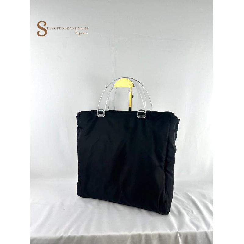 Prada Vintage Nylon Tote Bag