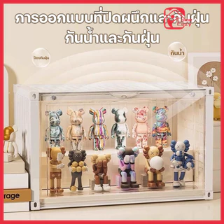 กล่องใส่โมเดล กล่องเก็บโมเดล กล่องใส่โมเดลมีไฟ Labubu ตู้ใส่โมเดล กล่องอะคริลิค การออกแบบป้องกันฝุ่น