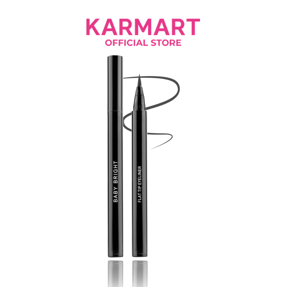 Baby Bright แฟลตทิปอายไลน์เนอร์ 0.7g Flat Tip Eyeliner 0.7g (เครื่องสำอาง,อายไลน์เนอร์)