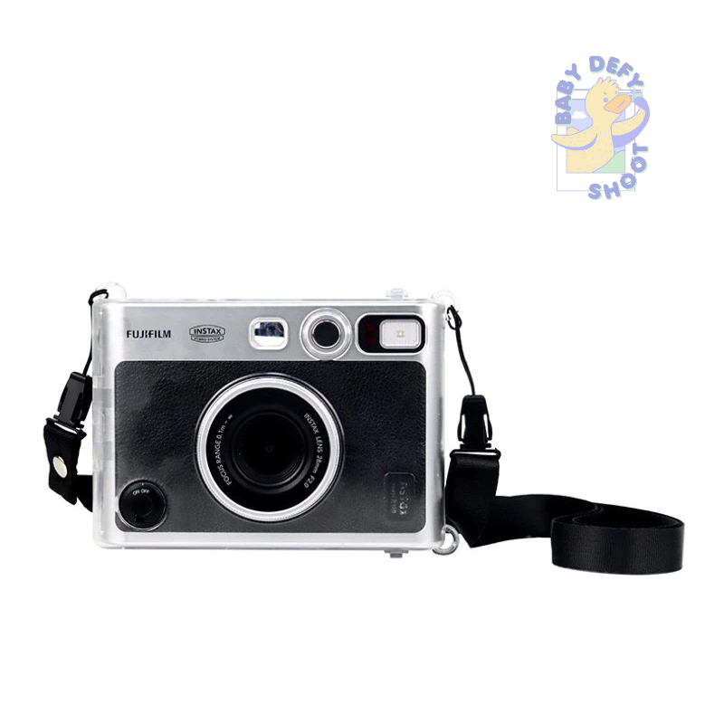 < พร้อมส่ง > เคสใสคริสตอล✨ Instax Mini Evo แถมสาย เคส minievo กระเป๋ากล้อง กล้องอินสแตนท์