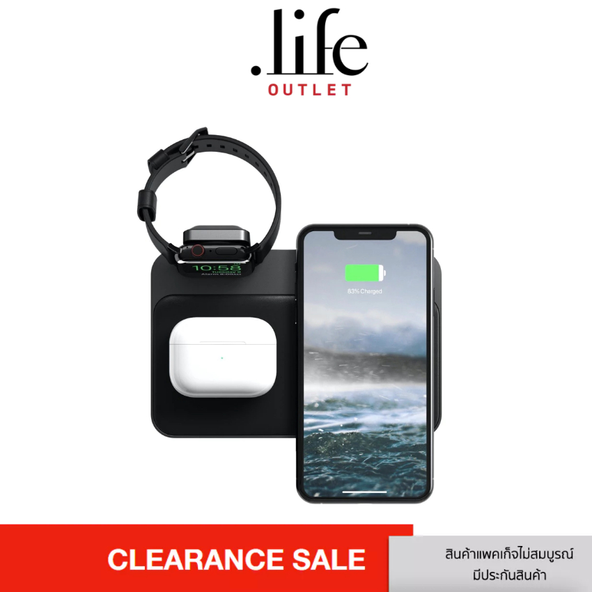 NOMAD แท่นชาร์จไร้สาย Base Station - Edition Global V2 By Dotlife Copperwired