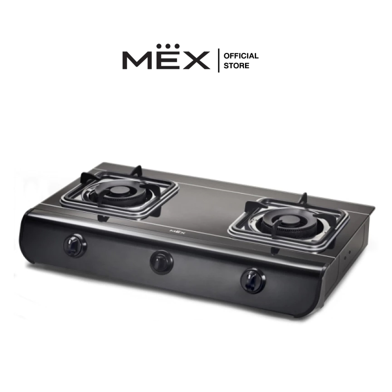MEX รุ่น PC727CB เตาแก๊สฐานกระจก ขนาด 72 ซม. (ชนิดตั้งโต๊ะ)
