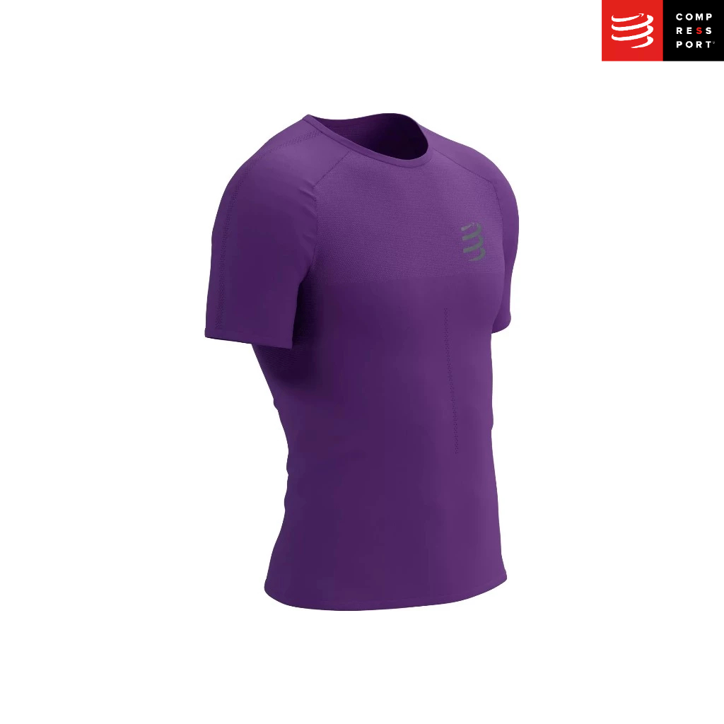 COMPRESSPORT เสื้อวิ่งแขนสั้น ผู้ชาย Performance SS Tshirt เล่นกีฬากลางแจ้ง กระชับเข้ารูป ไร้ตะเข็บ