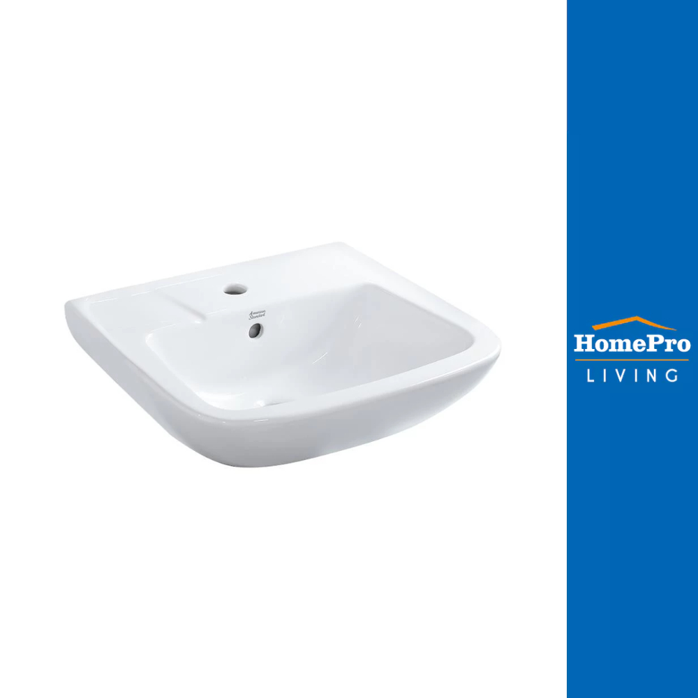 [สินค้าไม่รวมติดตั้ง] AMERICAN STANDARD อ่างล้างหน้าแขวน 0948-WT-0 สีขาว