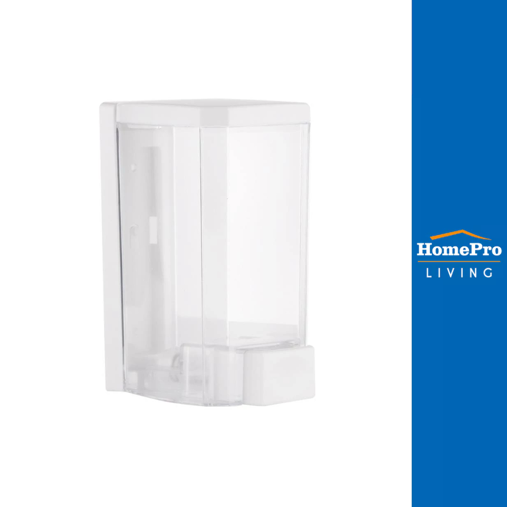 MOYA ที่กดสบู่ 1 ช่อง WF-047 สีขาว/ใส จัดส่งโดย HomePro