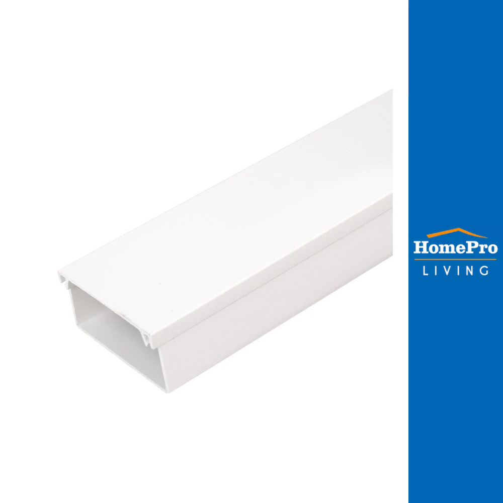 ELECKTA รางทรังกิ้ง 2.5x5 ซม. 2 เมตร สีขาว
