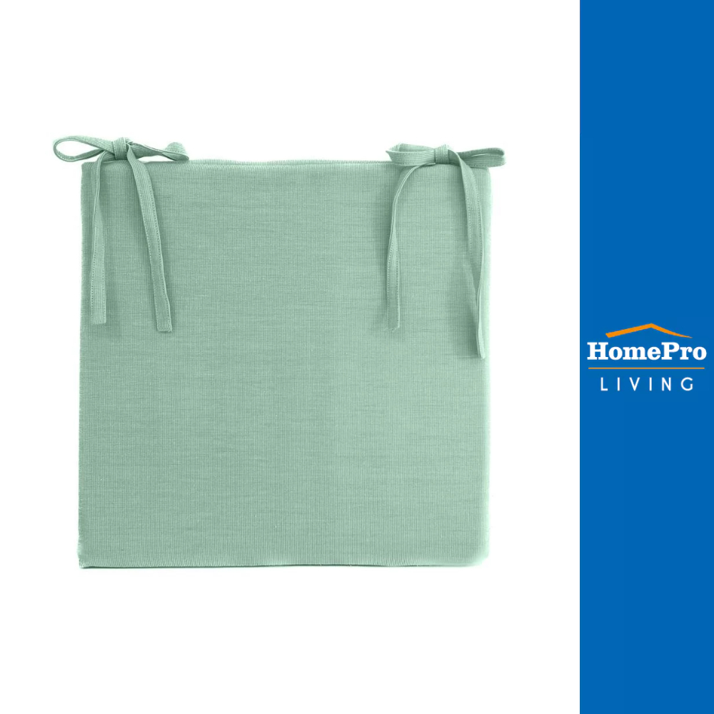 HomePro เบาะรองนั่ง ORGANII 16X16 นิ้ว สีเขียว แบรนด์ HOME LIVING STYLE