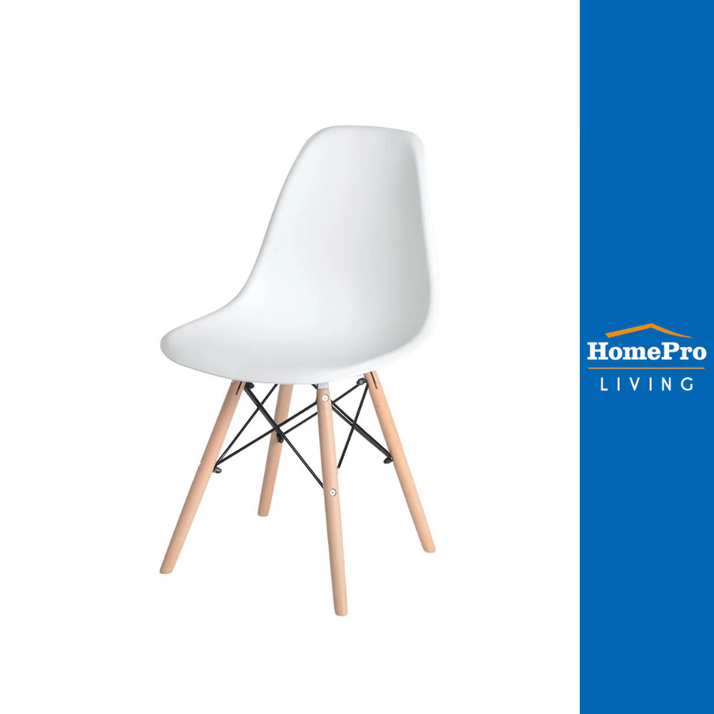 FURDINI เก้าอี้ห้องอาหาร RICO สีขาว จัดส่งโดย HomePro