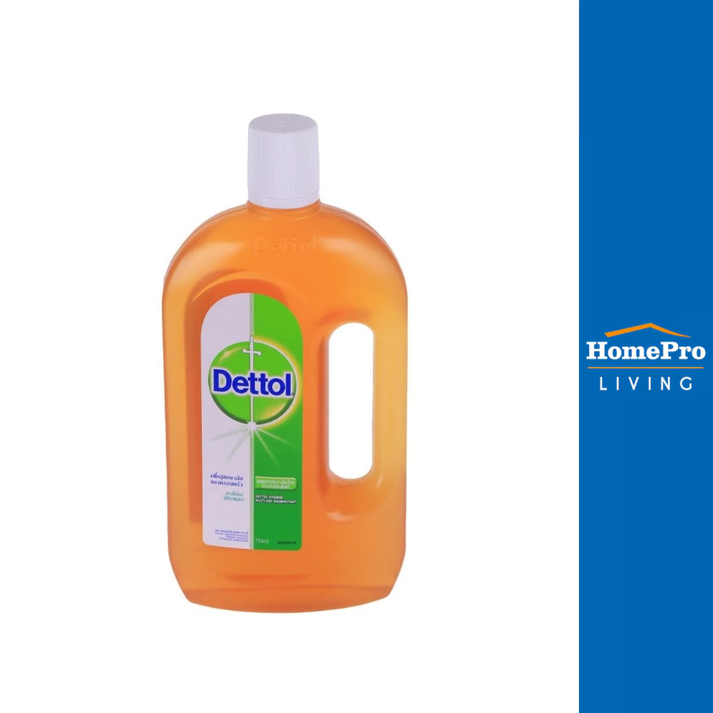 DETTOL น้ำยาทำความสะอาดฆ่าเชื้ออเนกประสงค์ 750 มล. จัดส่งโดย HomePro