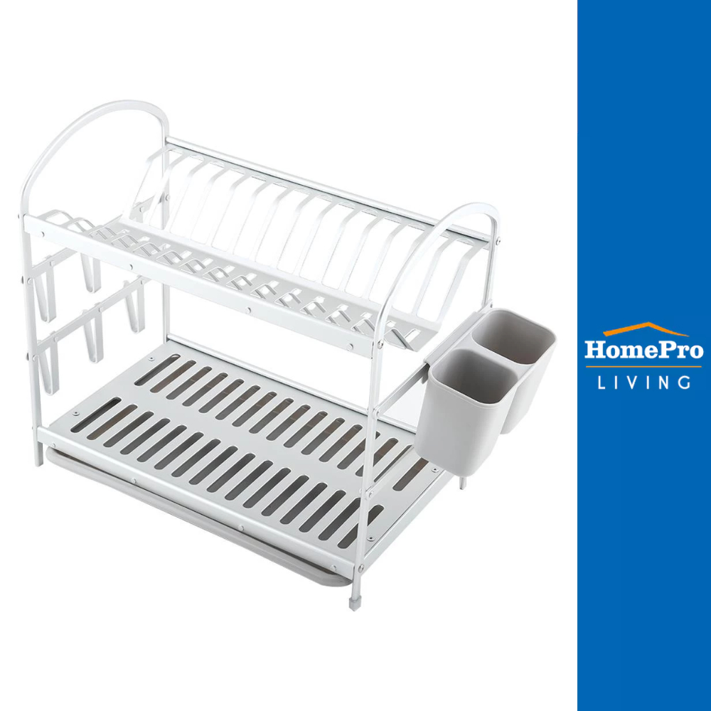 KECH ชั้นคว่ำจานอะลูมิเนียม 2 ชั้น CLASSICO จัดส่งโดย HomePro