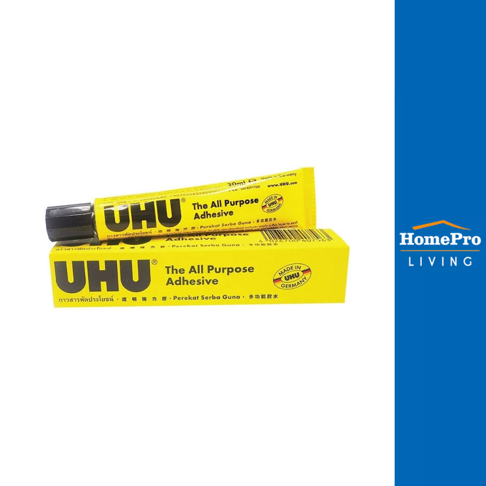 UHU กาวอเนกประสงค์ 20 มล. สีใส