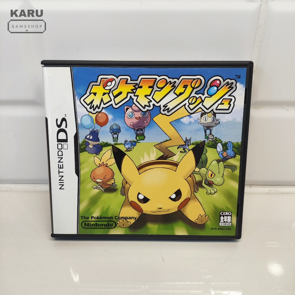 [พร้อมส่ง] แผ่นเกมส์ Nintendo DS : Pokemon Dash ปกญี่ปุ่น