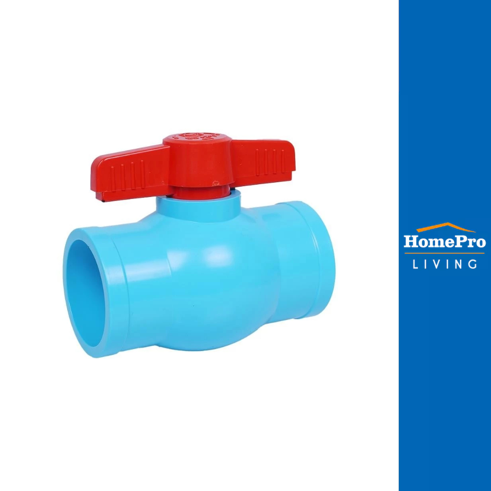 SCG บอลวาล์ว PVC 2 นิ้ว สีฟ้า จัดส่งโดย HomePro
