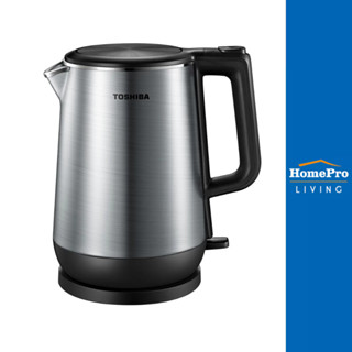 TOSHIBA กาต้มน้ำไฟฟ้า KT-T17DR1 1.70ลิตร จัดส่งโดย HomePro