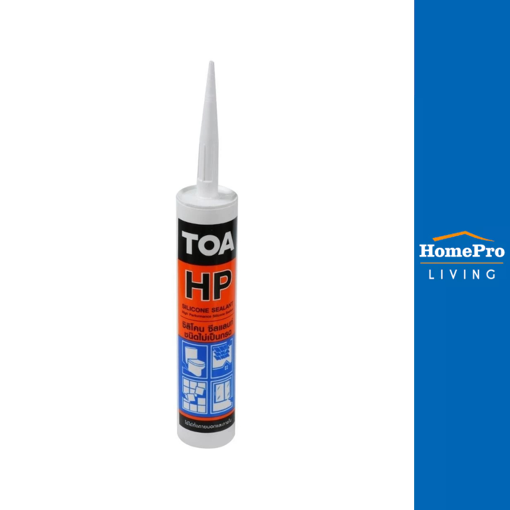 TOA ซิลิโคนไร้กรด HP 280 มล. สีใส