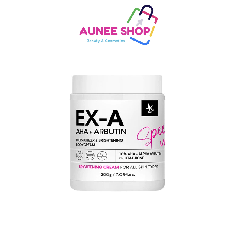 ส่งฟรี/มีไลฟ์ ลด50% แท้ 100% JKxLab EX-A Body Cream ครีมผิวกายเข้มข้นพิเศษด้วย 10%AHA ขนาด 200 กรัม