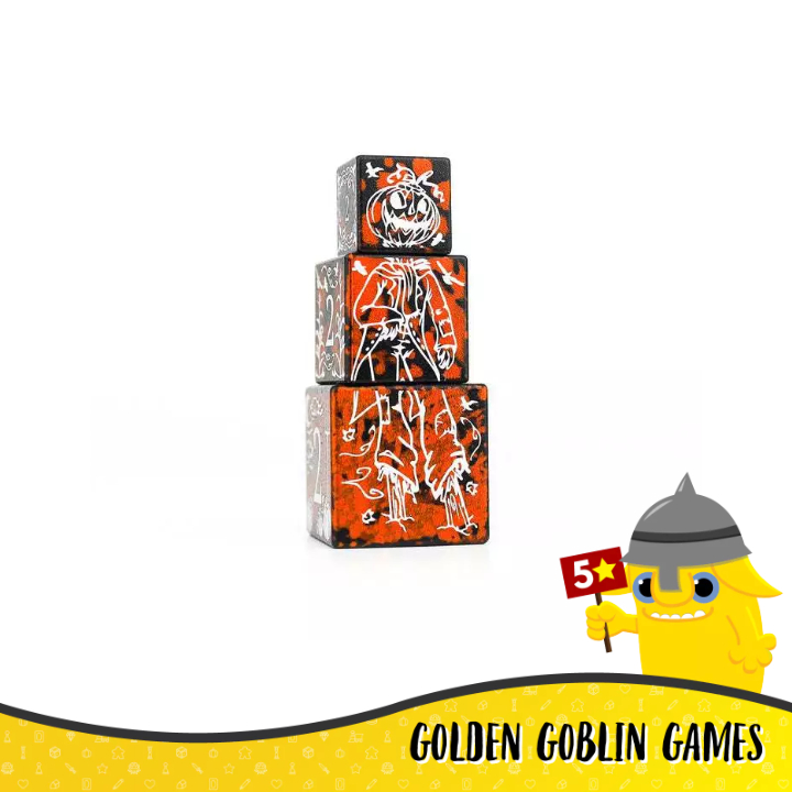 D6 Dice - Scarecrow Stackables Set