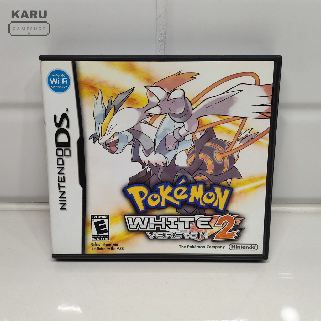 [พร้อมส่ง] มือ 2 แผ่นเกม Nintendo DS : Pokemon White 2 ปกอังกฤษ