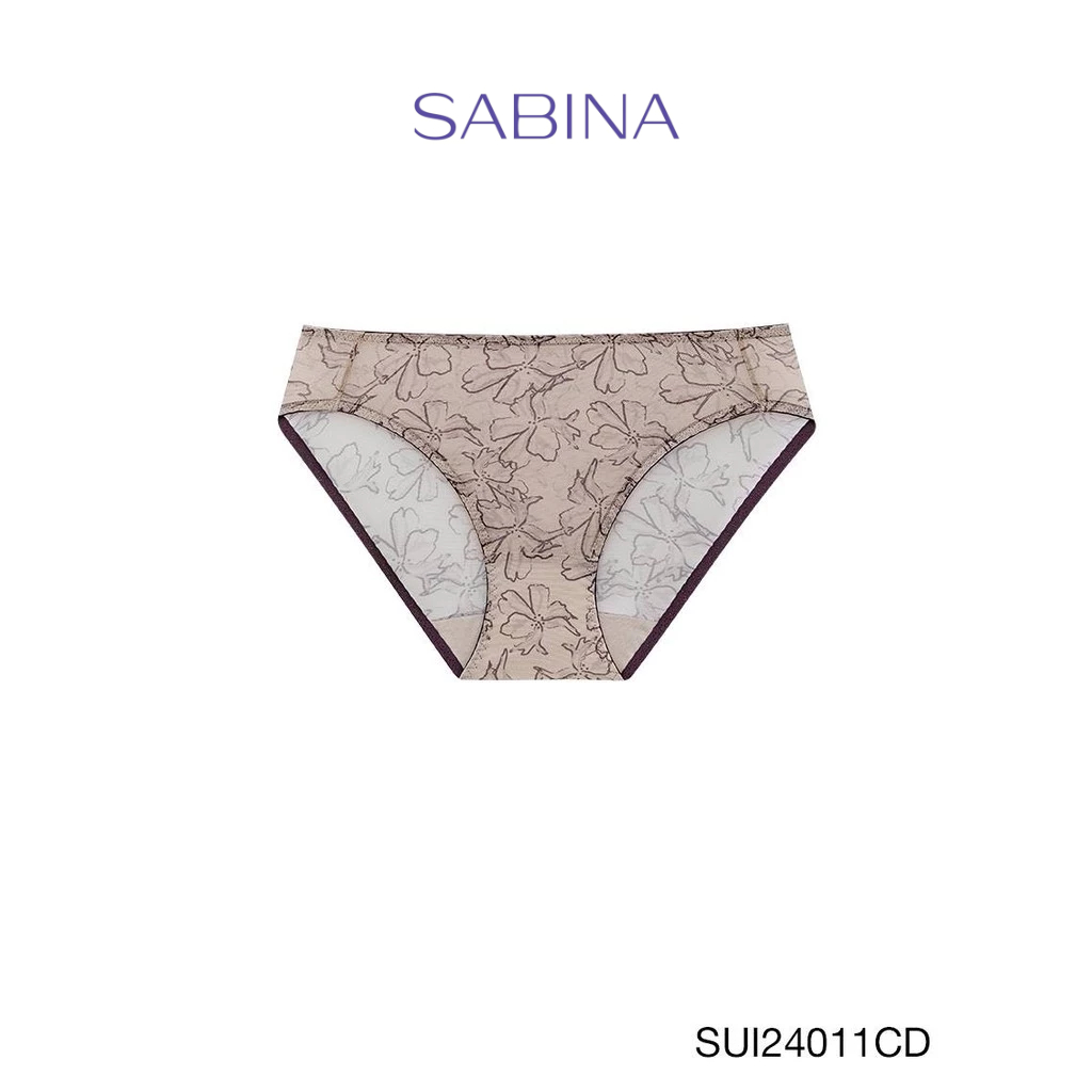 Sabina Modern V กางเกงในทรงบิกินี่ รหัส SUI24011CD - สีเนื้อเข้ม