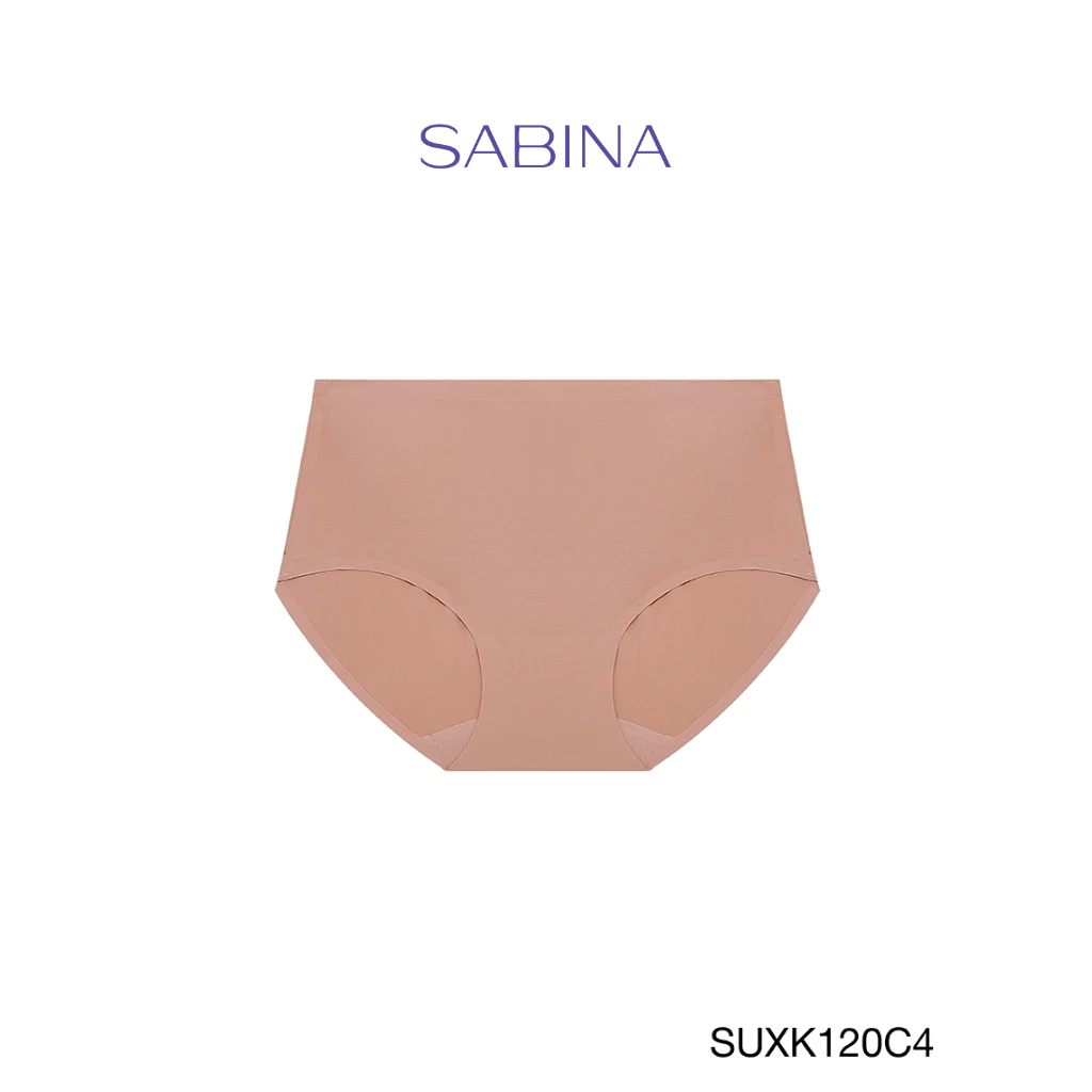 Sabina กางเกงชั้นใน (ทรงHalf) รุ่น Soft Collection Seamless รหัส SUXK120C4 สีเนื้อแทน