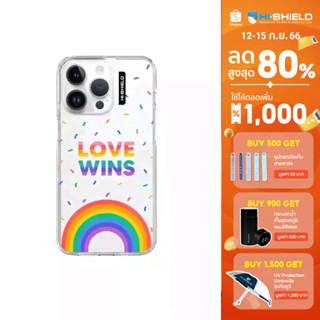 HI-SHIELD Stylish เคสใสกันกระแทก iPhone รุ่น Rainbow2 [เคส iPhone14 Promax]