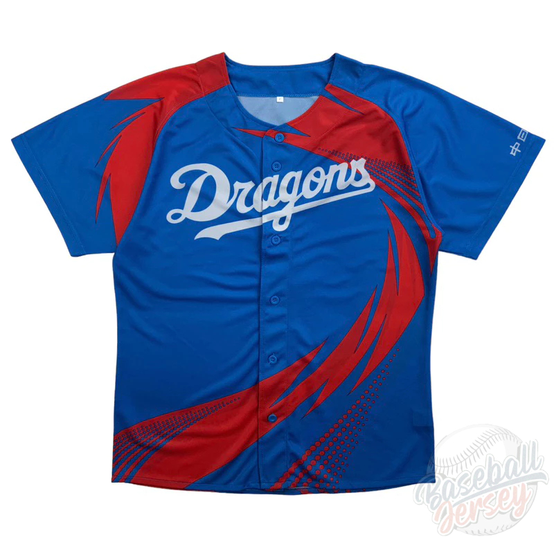 เสื้อเบสบอล Dragons Size L