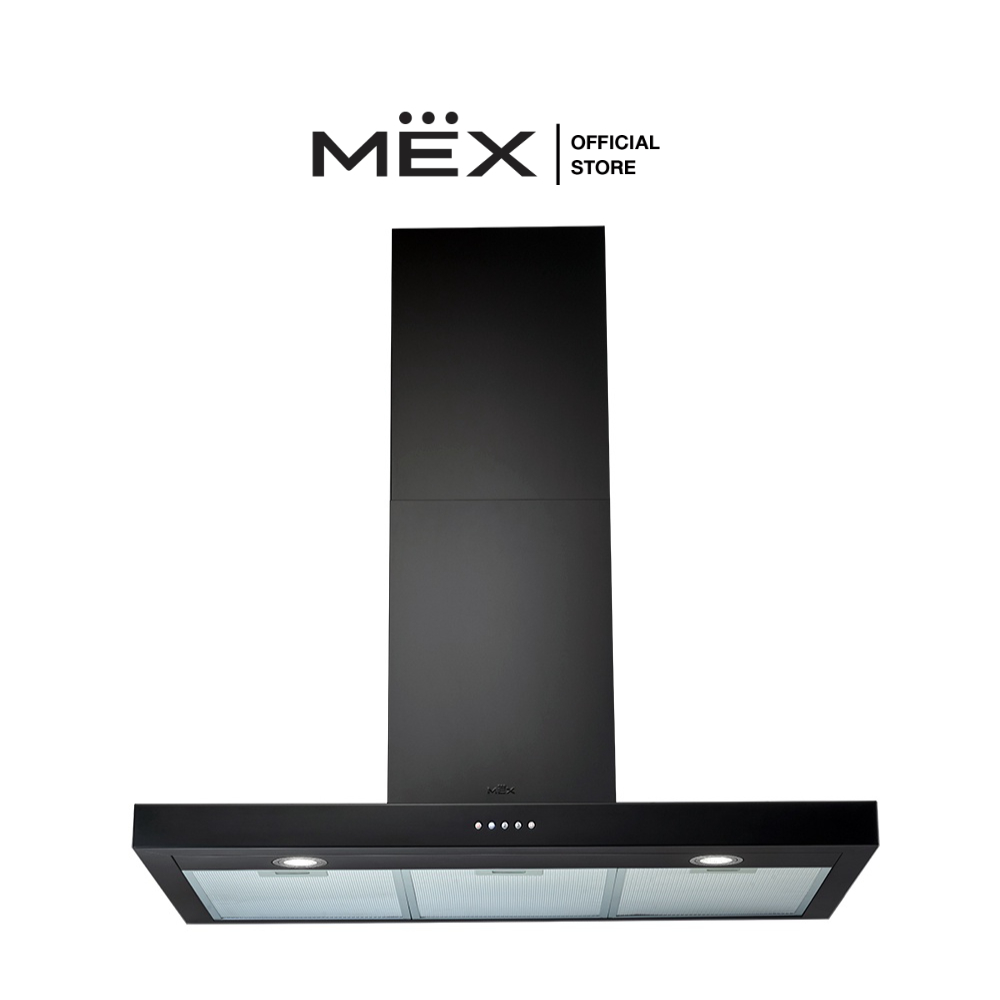 MEX รุ่น K633B90 เครื่องดูดควันทรงกระโจมทรงกล่อง ขนาด 90 ซม.