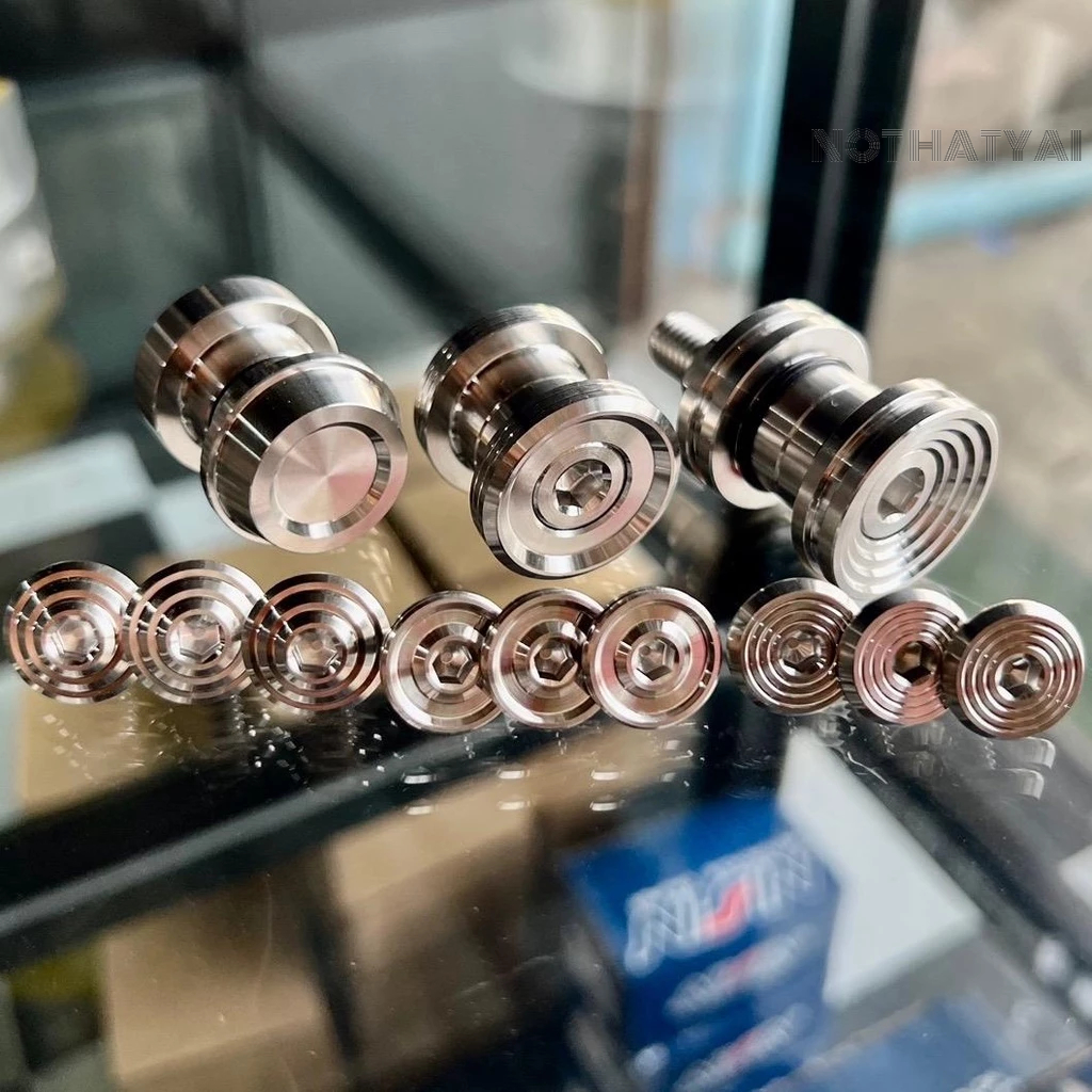 ชุดสุดคุ้ม บูชท่อ+น็อตกันร้อนท่อ3ตัว สำหรับ W125i/s/rเก่าเท่านั้น // น็อตเลสหาดใหญ่