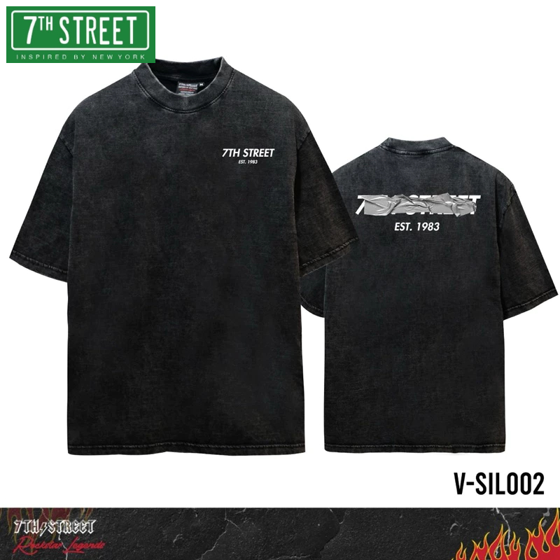 7th Steet (ของแท้) โอเวอร์ไซด์ วินเทจ รุ่น V-SIL002