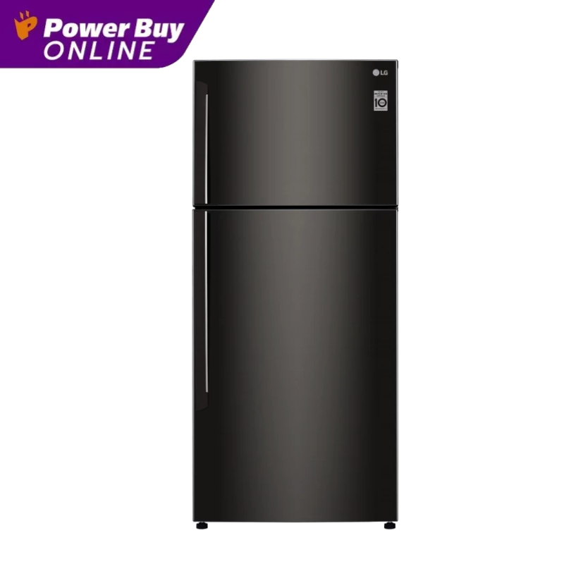 LG ตู้เย็น 2 ประตู 18.1 คิว สีดำโลหะ รุ่น GN-C702HXCM.ABLPLMT