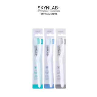 Skynlab ชุดเออโกพรีเมี่ยมแปรงสีฟัน 1แถม1 (คละสี)