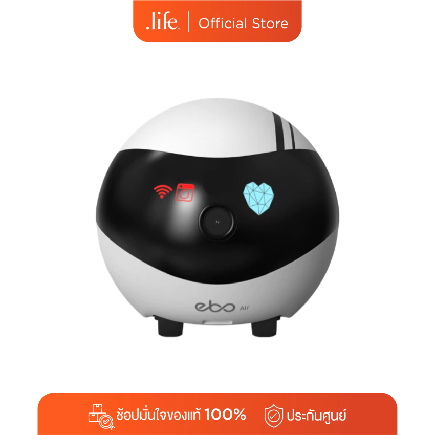 Enabot กล้องเคลื่อนที่ EBO AIR สำหรับการรักษาความปลอดภัยภายในบ้าน by Dotlife