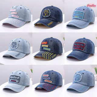 [พร้อมส่ง] หมวกเด็ก 1ปี-8ปี รอบหัว:52-54 cm. หมวกแก๊ปยีนส์ ว…