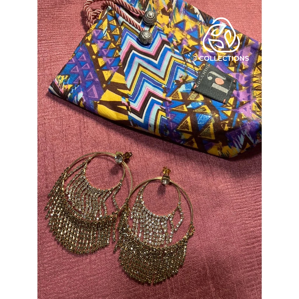 Brandname: ต่างหู Rosantica Milano ของแท้ 100% รวมถุงผ้า Vintage Earrings Rosantica Milano 100% Auth