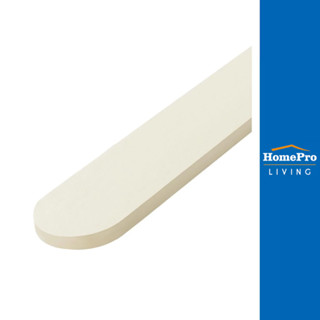 SHERA ไม้รั้ว คลาสสิกผิวเรียบ 10X100X1.6 ซม สีขาวปะการัง จัด…