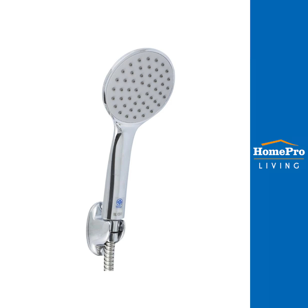 HOEN ชุดฝักบัวสายอ่อน 1 ระดับ รุ่น HOME-15 สีโครม