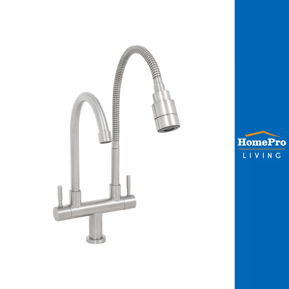 HomePro ก๊อกซิงค์สเตนเลส เคาน์เตอร์ MOYA LJ-5138A แบรนด์ MOYA