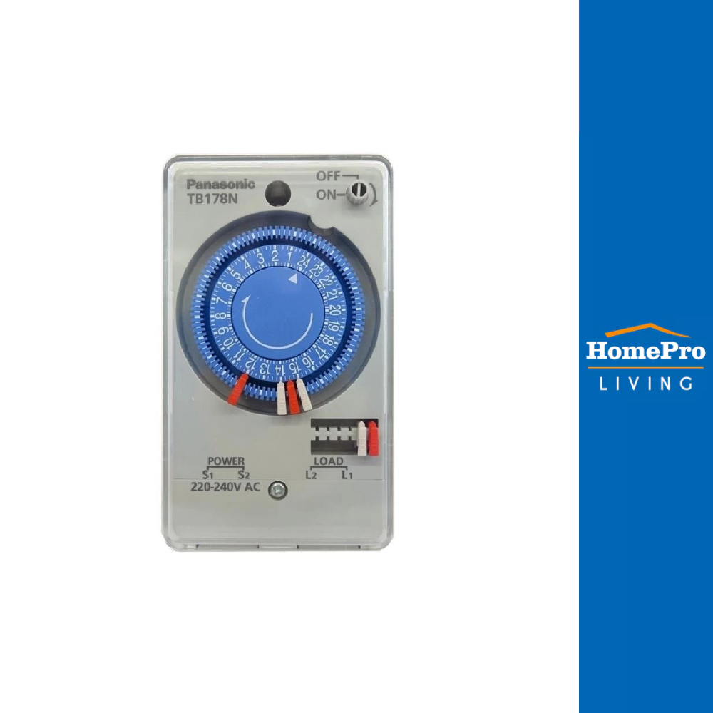 PANASONIC สวิตซ์ตั้งเวลา 24 ชั่วโมง TB 178NE5T