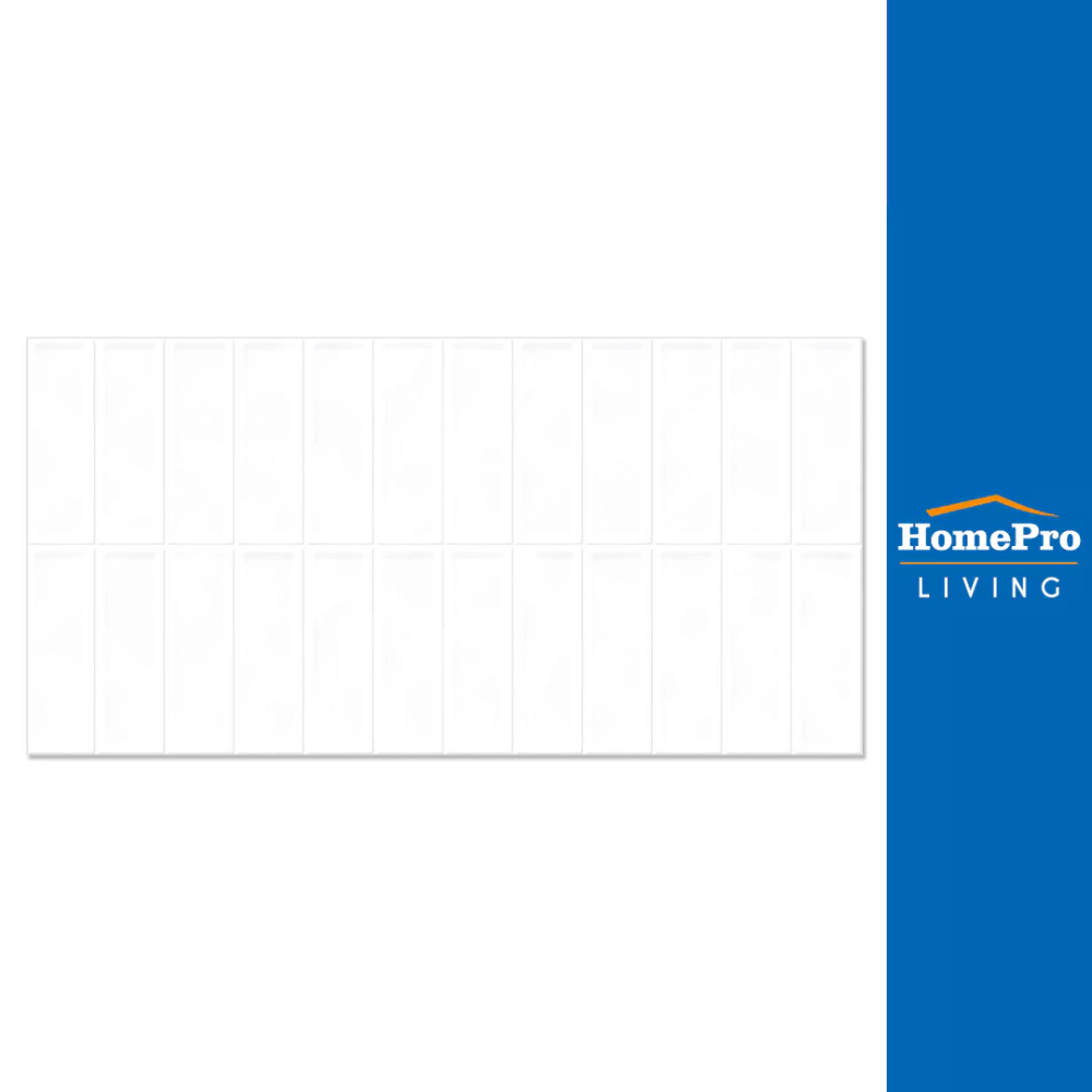 TARA กระเบื้องผนัง 30X60 ซม. ซามูเอล ไวท์ 0.9M2