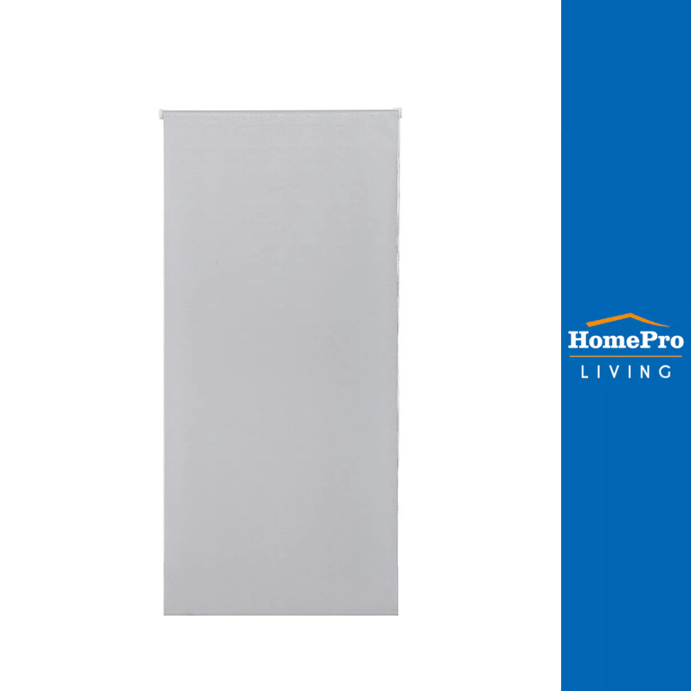 HOME LIVING STYLE ผ้าม่านม้วน LENCOIS 100x210 ซม. สีเทา จัดส่งโดย HomePro