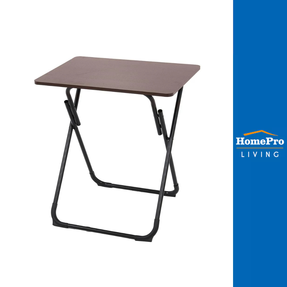 HomePro โต๊ะพับ  JOEY-BIG 70x50 ซม. สีเวงเก้ แบรนด์ FURDINI