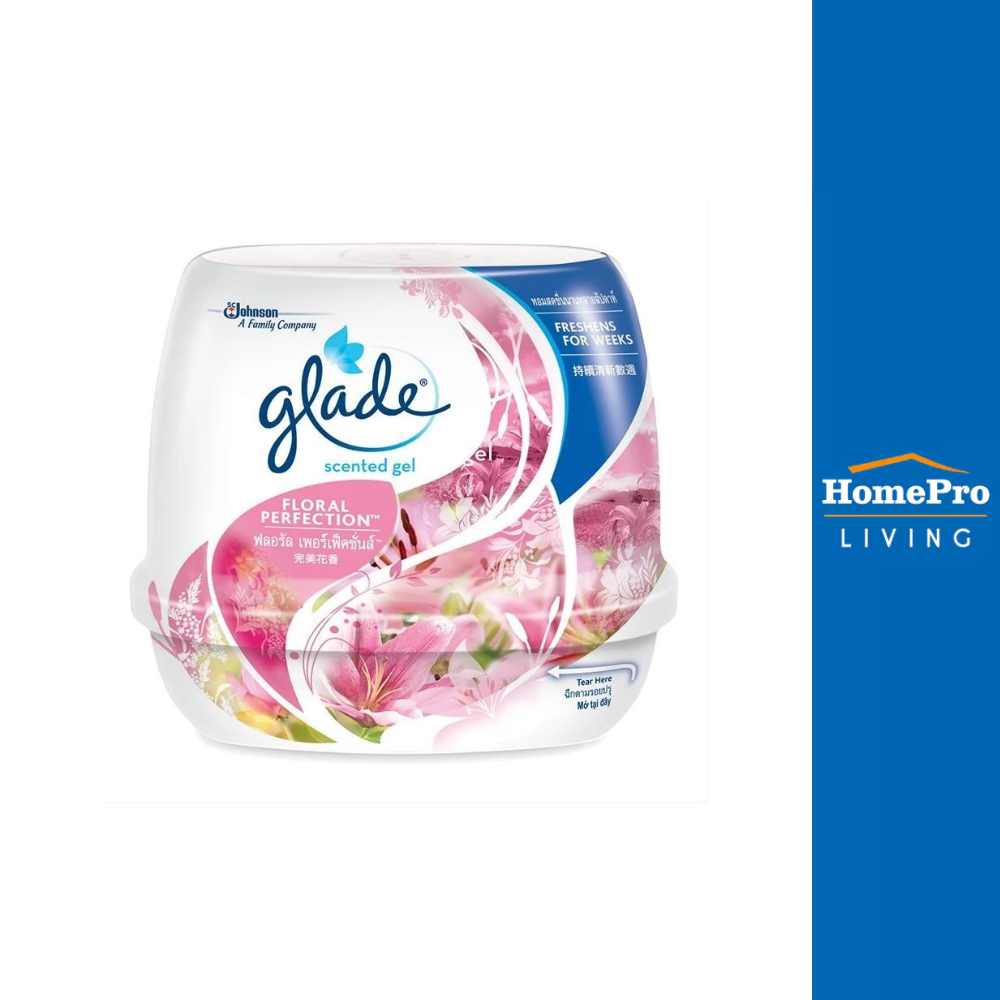GLADE เจลปรับอากาศ SCENTED 180ml FLORAL PERFECTION