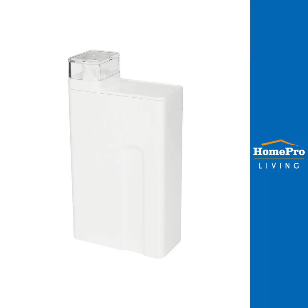 HomePro ขวดพลาสติกรีฟิล STACKO PURE 1 ลิตร 12x5.8x21.8 ซม. สีขาว แบรนด์ STACKO