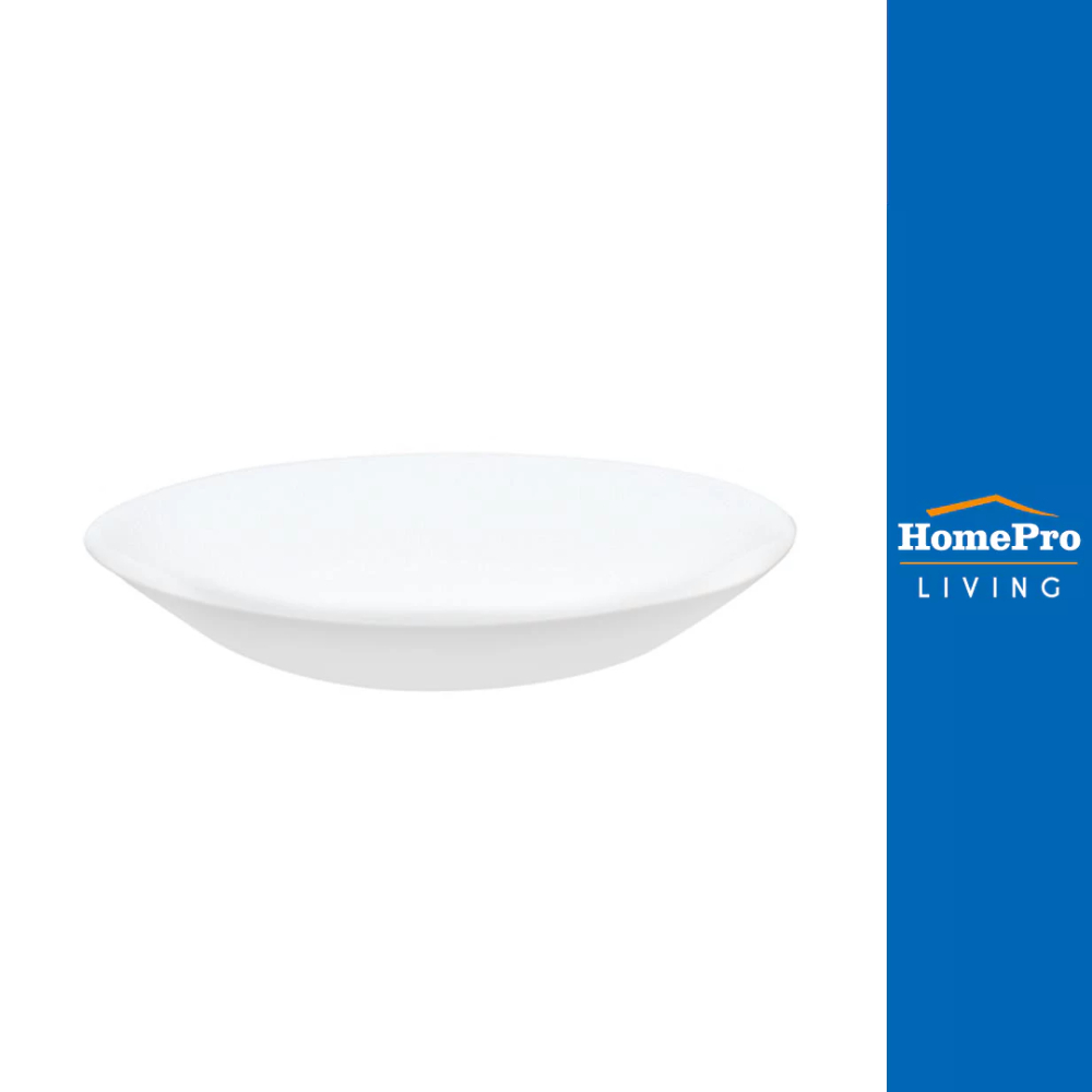 HomePro จาน OPAL GLASS ลึก 8.5 นิ้ว KECH AURA แบรนด์ KECH